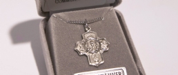 STERLING SILVER 5 - WAY COMMUNION MEDAL